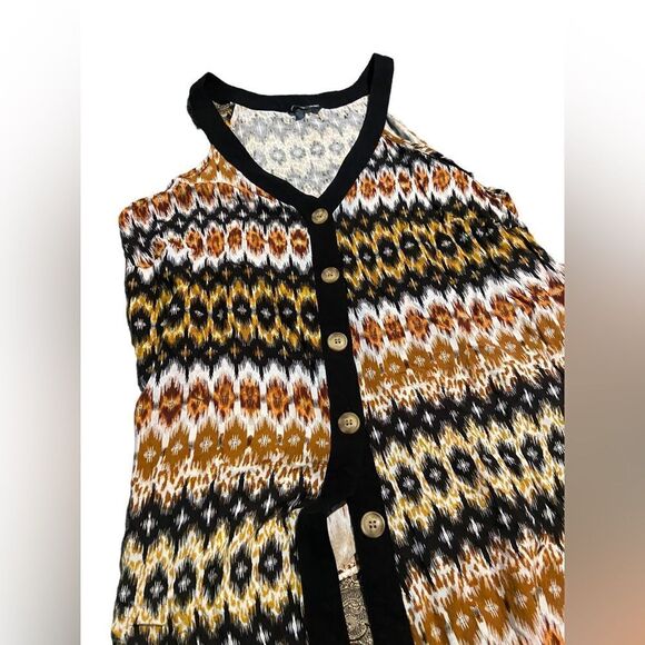 Unique Spectrum beautiful size 1X sleeveless top - Picture 1 of 2
